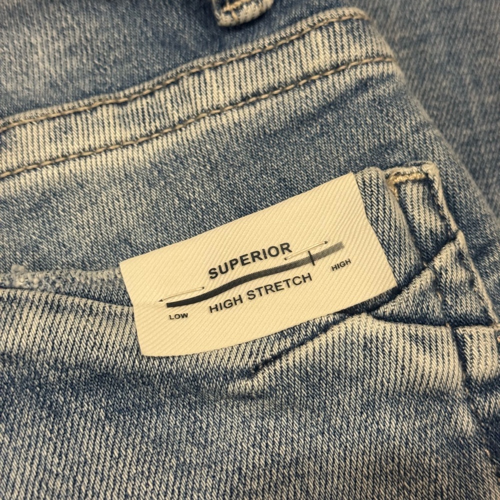 NEW BKE Python Bootcut Jeans Distressed Mid Rise … - image 6